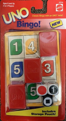 Rare mattel bingo uno - mattel,