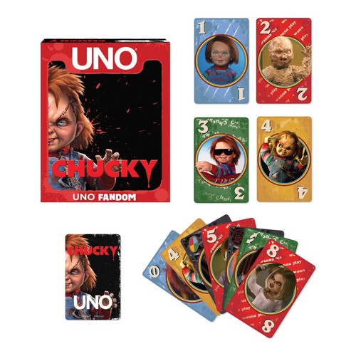Uno fandom chucky card - uno,