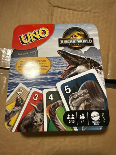 Uno jurassic world rebirth - jurassic,